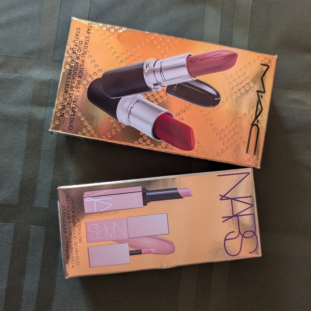 MAC Cosmetics Pink and Red Lipstick Collection